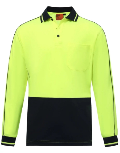 Picture of Winning Spirit, Unisex Truedry Safety LS Polo